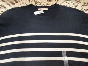 NWT OLD NAVY LIGHTWEIGHT NAVY & IVORY SWEATER SIZE XL - Picture 1 of 5
