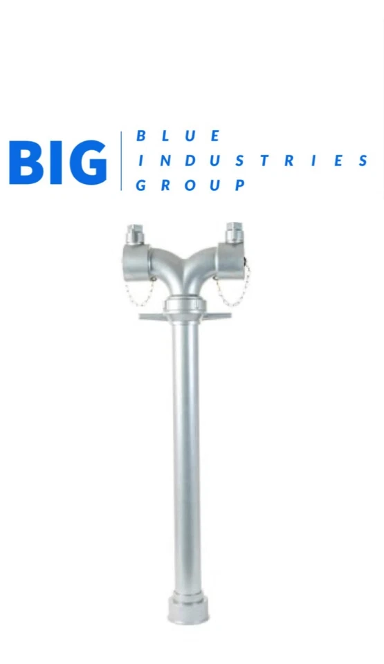 2,5 Zoll Doppelfeuer Hydrant Standrohr UK Standard BIG101 - Bild 1 von 1
