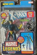 Marvel Legends Cyclops X-Men Blue Yellow Variant Sentinel BAF Series Toy Biz MIP