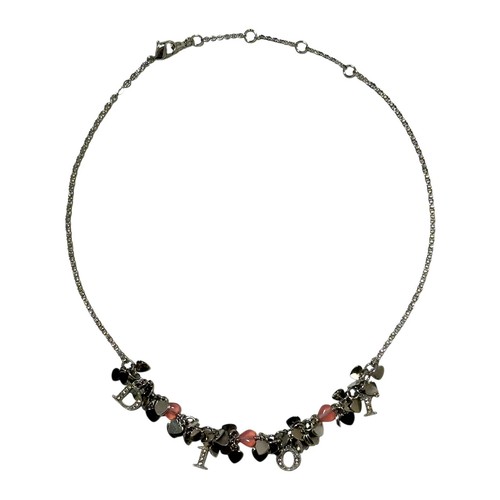 Collana con paillettes cuore CHRISTIAN DIOR vintage