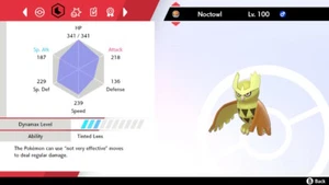 Pokémon Espada y Escudo SWSH - Brillante 6IV Max EV Listo para la Batalla Noctowl - Imagen 1 de 4