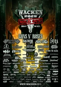 Wacken Open Air 2025 Ticket 30.07. - 02.08. - Bild 1 von 1