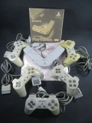 SONY ps1 ps2 Multi-Tap 5 Controller multitap multi tap box Japan scph-1070 jp - Image 1 of 4
