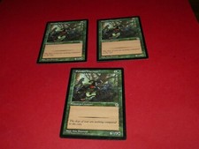 Magic the Gathering: MTG: Portal: Panther Warriors x3