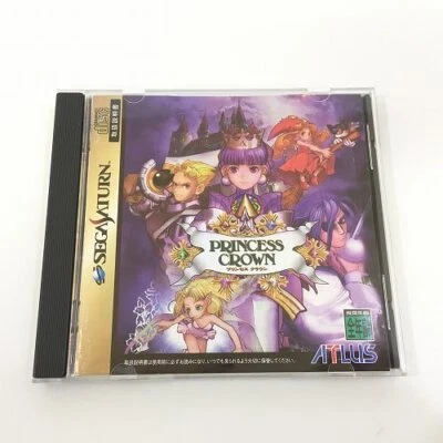PRINCESS CROWN Sega Saturn SS Japan Import Free shipping FedEx DHL Tested - Image 1 of 4