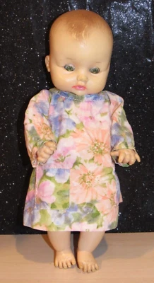 Muñeca bebé Effanbee Butterball 1969 vintage #6569 ojos necesitan TLC todavía un CUTIE 13" Foto 1 de 4