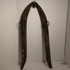 Antique Horse Mule Wood Iron Hames 25” Harness Oxen Ox Yoke Harness Vintage