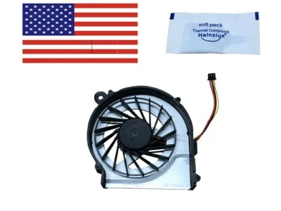 NEW HP g7-1310us g7-1311nr g7-1312nr g7-1314nr Laptop CPU Cooling Fan 595832-001 - Image 1 of 4