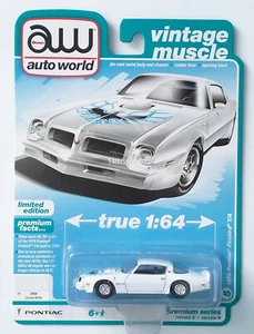 2022 AUTO WORLD VINTAGE MUSCLE RELEASE 2 VERSION B - 1976 PONTIAC FIREBIRD T/A - Picture 1 of 1