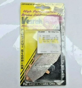 KAWASAKI VN1500 VN1600 VN1700 ER6N ER6F SV650 SFV650 BREMSBELÄGE VESRAH FA231/2 - Bild 1 von 1