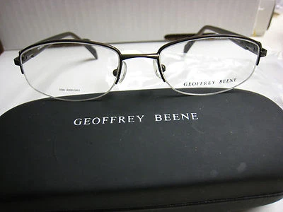 MARCOS DE GAFAS GEOFFREY BEENE Estilo POLISHED en MARRÓN 51-18-138 con Estuche Foto 1 de 4