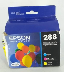 Epson 288 Tri-Color-Druckertinte mit Standardkapazität (Cyan, Magenta, Gelb) - Neu - Bild 1 von 3
