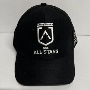 NRL All Stars Rugby League Unisex Black Cap Hat Adjustable 2022 - Picture 1 of 9