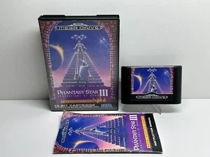 Phantasy Star 3 III, Sega Mega Drive embalaje original + instrucciones, ¡perfecto estado! ⚡ENVÍO⚡ - Imagen 1 de 12