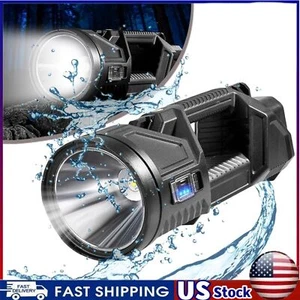 German 1000000 Lumens Waterproof Spot Lights Handheld Large Searchlight 2024 New - Picture 1 of 10