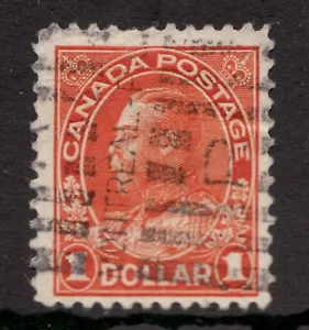 1911-25 Canada Sc #122 - $1 KGV Admiral - Used - cv$15 - Picture 1 of 1