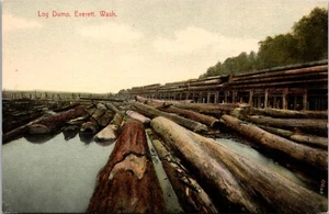 Soporte de noticias Everett Washington Postcard Hill's DB - Imagen 1 de 2