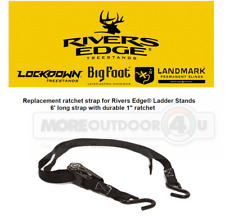RE778 Rivers Edge Ladder Stand Tree Stand 6' Length Replacement Ratchet Strap
