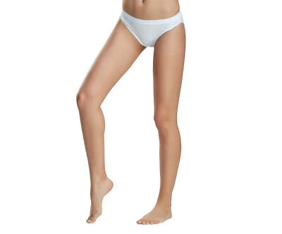 6 Pezzi Slip Donna Cotonella 8125S Midi in Cotone Bielastico