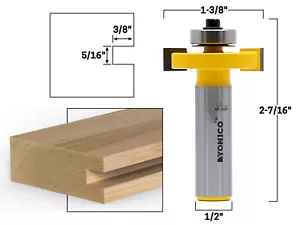 5/16" Slot Cutter Router Bit - 1/2" Shank - Yonico 14917 - Picture 1 of 1