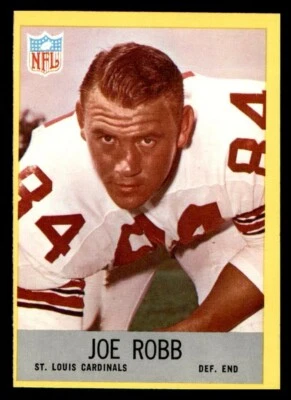 1967 Philadelphia Football #162 Joe Robb NM - Image 1 of 2
