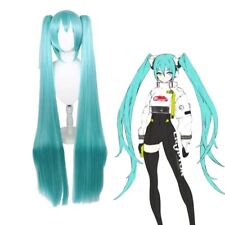Vocaloid Hatsune Miku Show Ponytails Anime Cosplay Wig Halloween Party Prop Toy