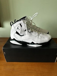 Nike Jordan True Flight White Black Oxidised Green Men Trainers Uk 10.5 - Picture 1 of 5