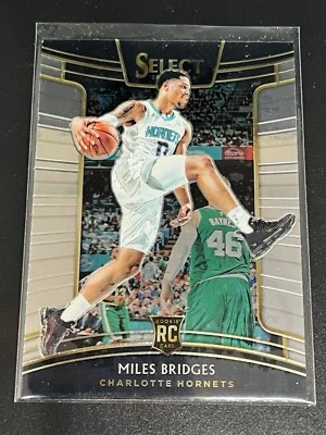 2018-19 Panini Select - Concourse #17 Miles Bridges (RC) Rookie - Hornets ! - Image 1 of 2