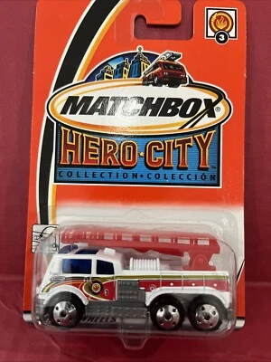 2002 Matchbox Hero City Fire Crusher #3  LOGO - Image 1 of 4