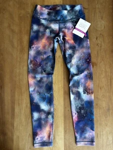 Athleta Girl High Rise Chit Chat Colorful Galaxy Outerspace Leggings Sz L 12 NWT - Picture 1 of 3