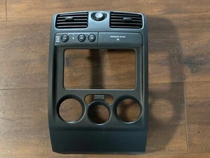 2004-2012 CHEVY COLORADO GMC CANYON RADIO DASH BEZEL TRIM PANEL BLACK 4x4 Switch - Picture 1 of 2