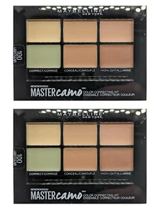 2X Maybelline Face Studio MASTER Camo Color Correcting Kit #100 LIGHT - Picture 1 of 2