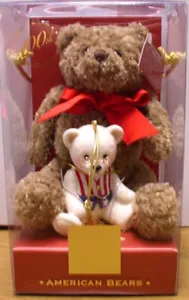 Adorno Lenox ""100th Ann of Teddy Bear"" con oso de peluche - Imagen 1 de 1