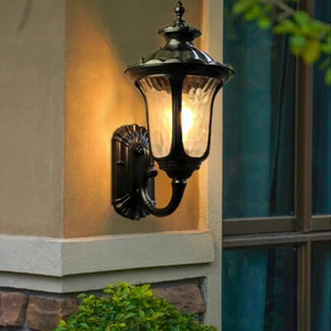 Vintage Wall Light Lamp Lantern Light External Balcony Lamp Garden Patio Lights - Picture 1 of 22