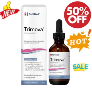 30ML TRIMOVE Drops Weight Loss & Boost Metabolism Vitamin Drops for Women& Man - Picture 1 of 13