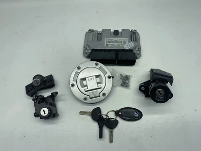 BMW R1200RT Schloss Satz Zündschloss Schloßsatz CDI ECU Key kit locks (8) 09' - Imagem 1 de 4