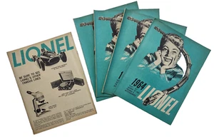 (5) 1964 LIONEL Catalog Lot Model Trains & Accessories O, O27, HO Vintage NOS - Picture 1 of 9