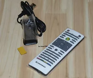 Lenovo MCE RC6 IR Remote Control USB Receiver Microsoft Windows Media Center Kit - Picture 1 of 3