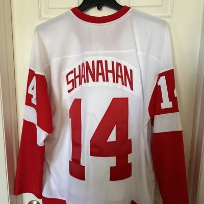 Mitchel & Ness $200 Men's XL Brendan Shanahan Detroit Red Wings Hockey Jersey - Image 1 of 4