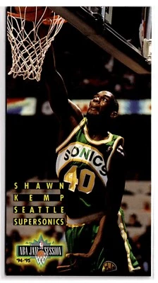 1994-95 Fleer NBA Jam Session - #179 Shawn Kemp Seattle Supersonics - Image 1 of 2