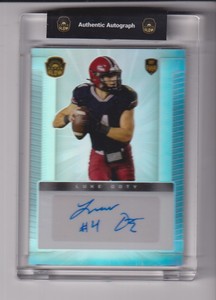 2022 SUPER GLOW FOOTBALL AUTOGRAPH LUKE DOTY 119/175