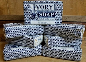 Lot of 7 Vintage Commemorative Ivory Soap Bars by Proctor & Gamble 2001 NOS - Picture 1 of 4