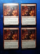4 x Maniacal Rage - Core Set 2020 - MTG