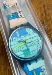 Swatch Metroscape 1990 Vintage Sammlerzustand SWATCH Uhr - Bild 1 von 6