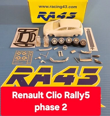 1/43 Renault Clio RS Rally 5 phase 2 Only Kit - Immagine 1 di 2