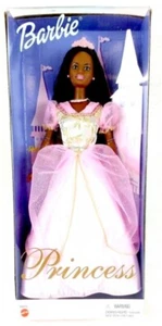 NUEVA Muñeca Barbie Princesa Vintage Mattel #23475 Afroamericana (1999) - Imagen 1 de 6