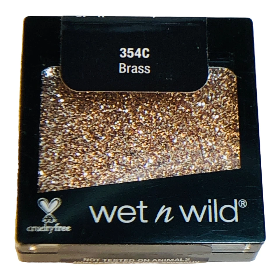Wet N Wild Color Icon Glitter Single Brass 354c 0.06 Oz