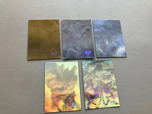 1996 Skybox 1996 Skybox Superman Holo Serie (5 Karten Lot) - Bild 1 von 2