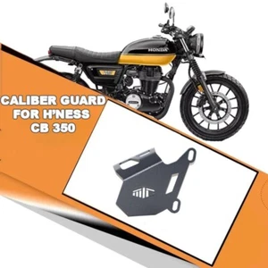 "FRONT DISC CALIBER GUARD, BLACK" FIT FOR HONDA H'NESS CB 350 - Picture 1 of 4
