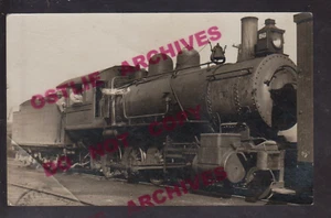 Little Chicago OHIO RPPC 1907 TRAIN ENGINE Crew RAILROAD Railway nr Columbus OH - Bild 1 von 2